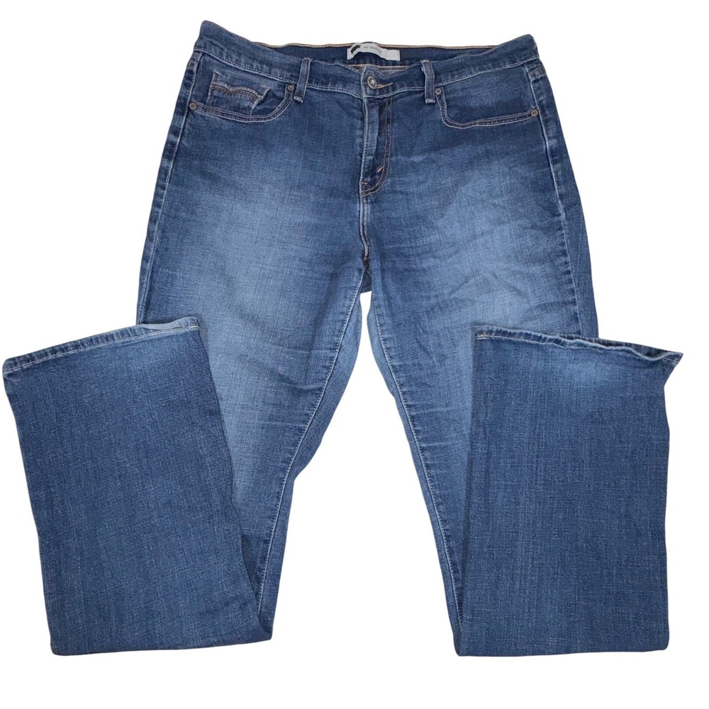 Levi's 515 Bootcut Jeans Womens 12L W31 L34 Medium‎ Wash 15518-0124